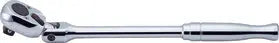 1/2 Sq. Dr. Ratchet Handle  24 teeth Flexible Head Length 330mm  Polished Handle