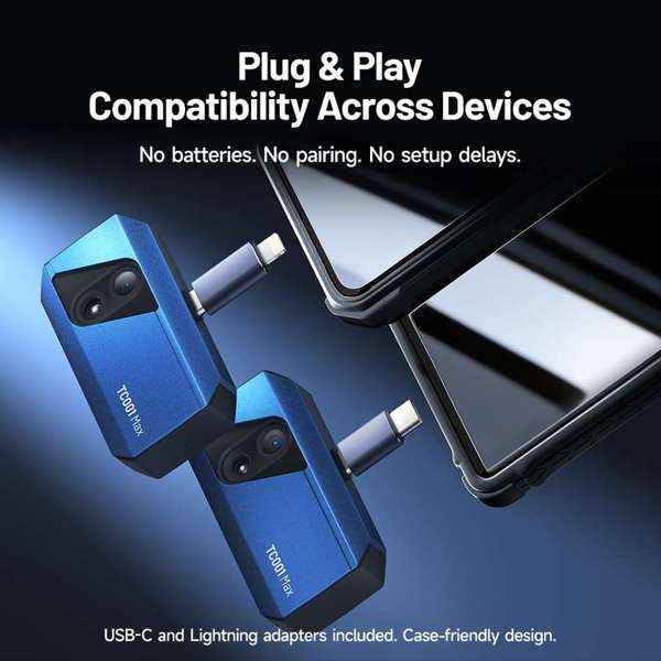 TOPDON Dual-Lens Thermal Camera - iOS, Android, Windows - USB-C