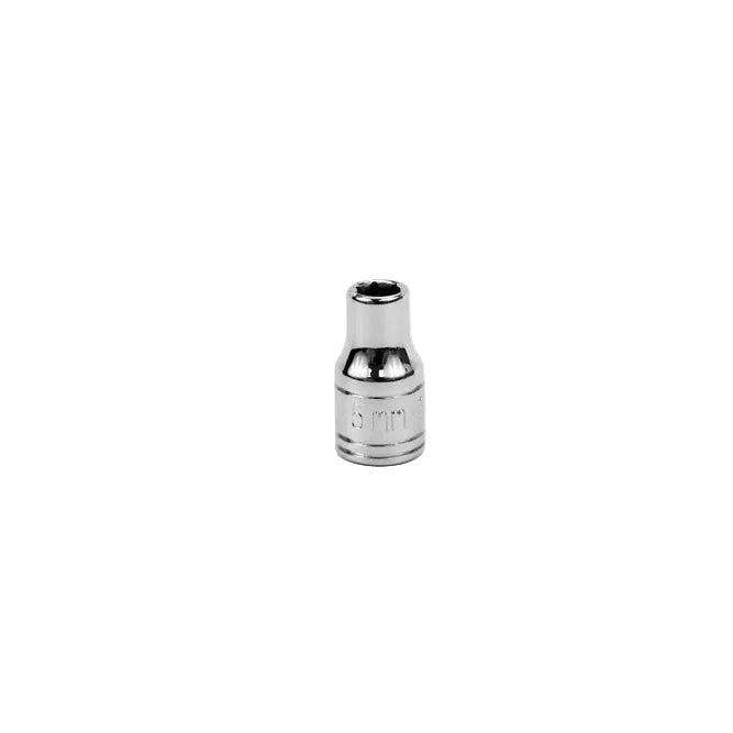SK Tools USA - 1/4" Drive 6 Point Metric Standard Chrome Socket (4mm - 16mm)