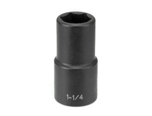 Grey Pneumatic #5 Spline x 1-5/16 in. Deep Thin-Wall Impact Socket