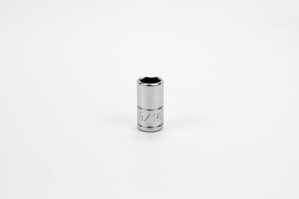 SK Tools USA - 1/4" Drive 6 Point Fractional Standard Chrome Socket (1/8" - 5/8")