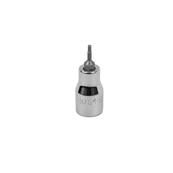 SK Tools USA - 3/8" Drive Hex Chrome Bit Socket (1/16" - 1/8")