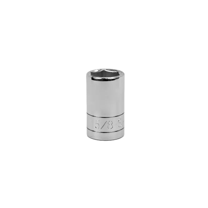 SK Tools USA - 1/2" Drive 6 Point Fractional Standard Chrome Socket (5/8" - 1-3/16")