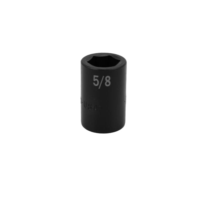 SK Tools USA - 1/2" Drive 6 Point Standard Fractional Impact Socket (3/8"-15/16")