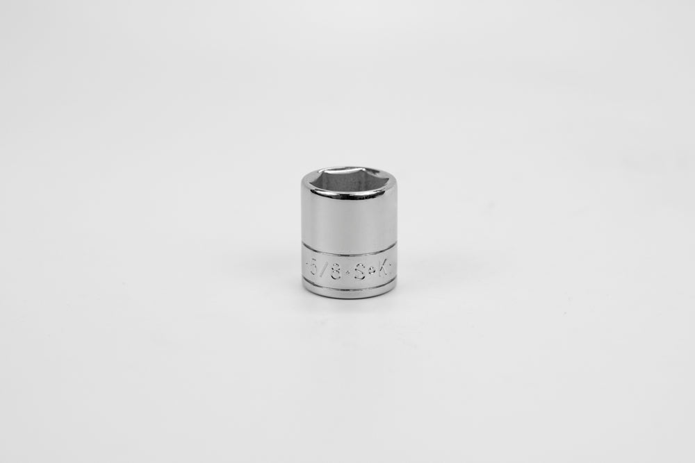 SK Tools USA - 1/4" Drive 6 Point Fractional Standard Chrome Socket (1/8" - 5/8")