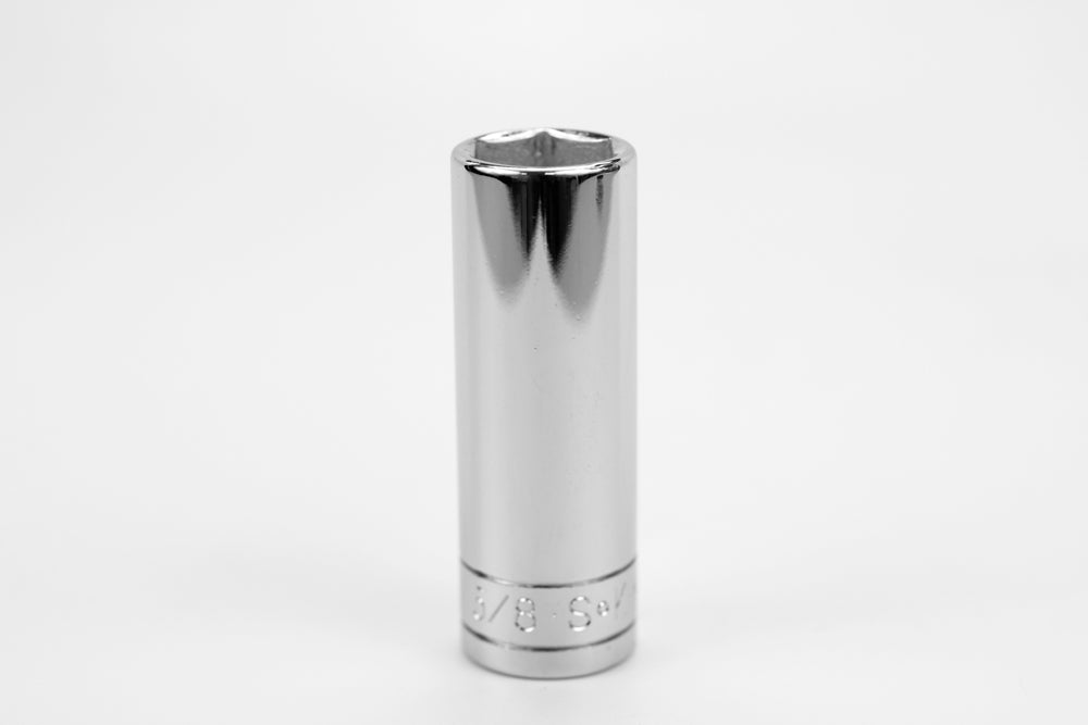 SK Tools USA - 3/8" Drive 6 Point Fractional Deep Chrome Socket (5/16" - 1")