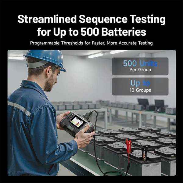 TOPDON 2-in-1 Battery & Resistance Tester
