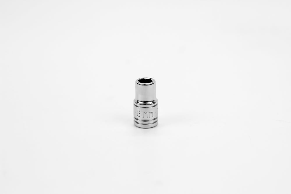 SK Tools USA - 1/4" Drive 6 Point Metric Standard Chrome Socket (4mm - 16mm)