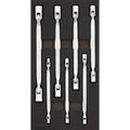 Sonic Tools - Metric Hinged Socket Wrench Set, 7-PCS - SMALL SFS