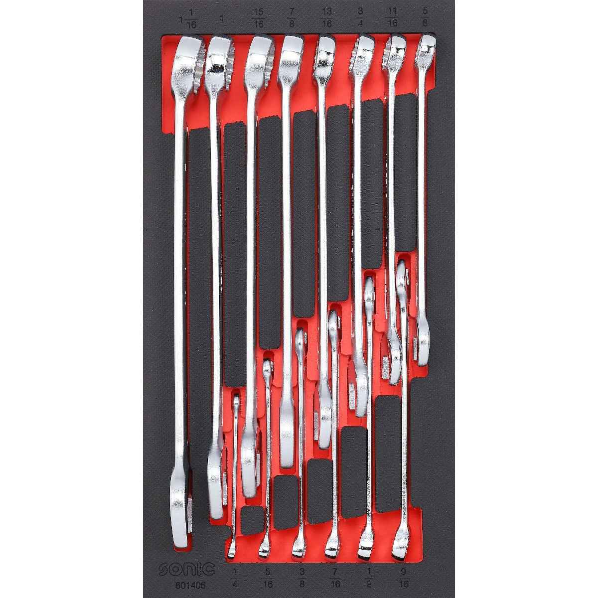 Sonic Tools - SAE Wrench Set, 14-PCS - SMALL SFS