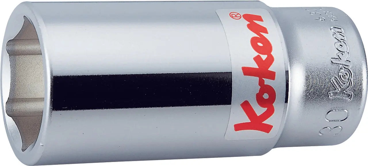 3/4 Sq. Dr. Socket  22mm 6 point Length 90mm