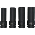 1/2″ Drive 1/2 Size Thin Wall Lug Nut Socket Set – 17.5 – 22.5mm