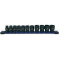 11-Piece – 3/8″ Drive 1/2 Size Socket Set – 9.5 – 19.5mm