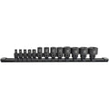 13-Piece 1/4″ & 3/8″ Drive External Torx Nano Impact Socket Set