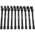 10pc 3/8″ Dr 6Pt Pinless Universal Torque-Saver Impact Extension Socket Set