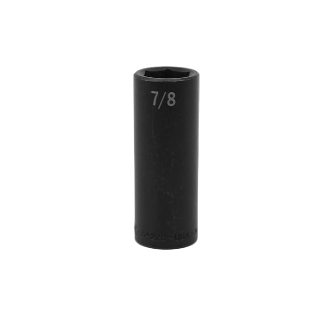 SK Tools USA - 1/2" Drive 6 Point Deep Fractional Impact Socket (3/8"-15/16")