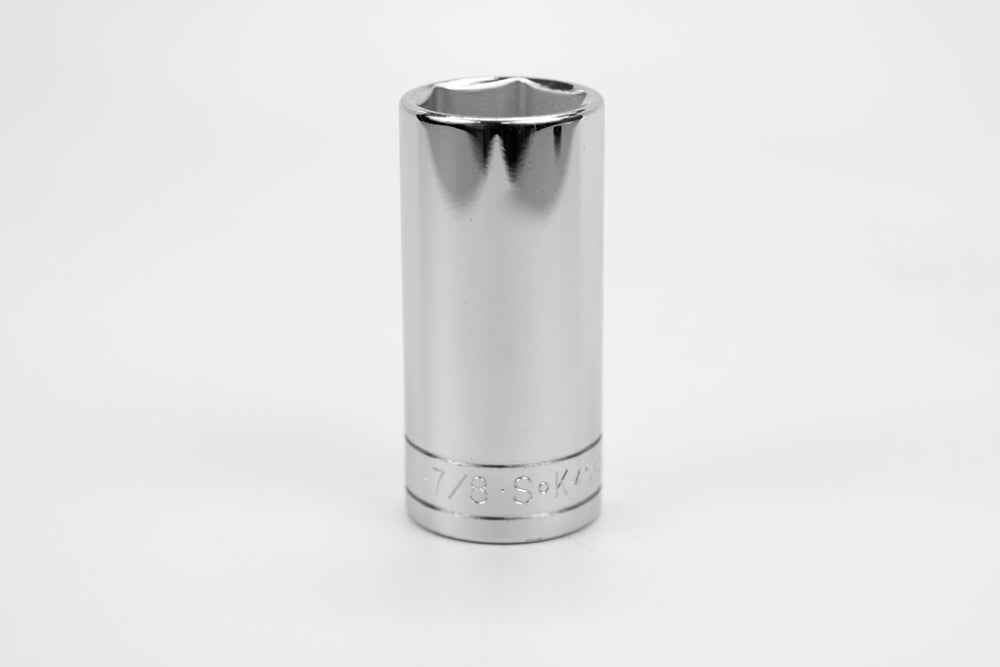SK Tools USA - 3/8" Drive 6 Point Fractional Deep Chrome Socket (5/16" - 1")