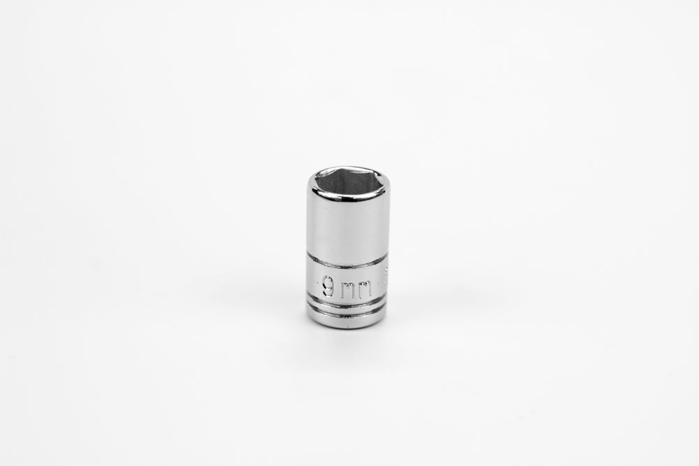 SK Tools USA - 1/4" Drive 6 Point Metric Standard Chrome Socket (4mm - 16mm)