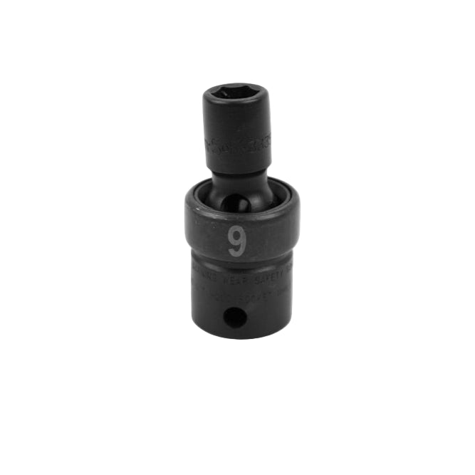 SK Tools USA - 3/8" Drive 6 Point Swivel Metric Impact Socket (8 mm–21 mm)