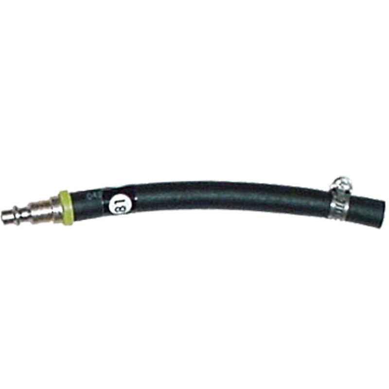 Flo-Dynamics 1/4″ Dia. Black Open End Hose w/ Clamp [Female] (Import)