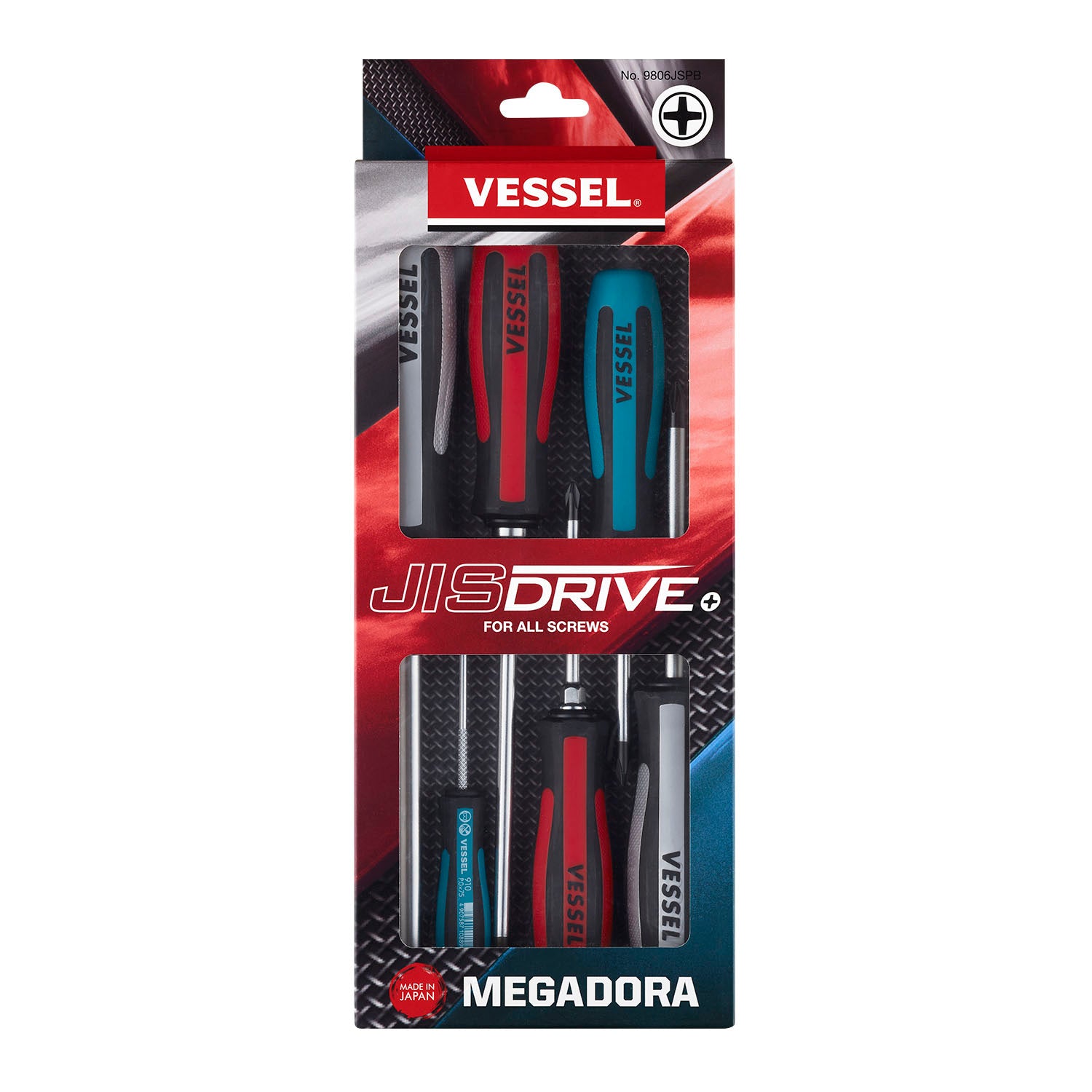 MEGADORA JISDRIVE Screwdriver 6PC. Set