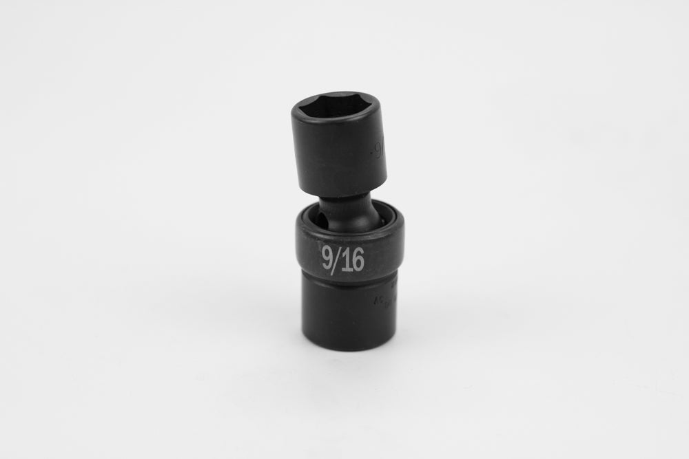 SK Tools USA - 3/8" Drive 6 Point Swivel Fractional Impact Sockets – (5/16"-3/4")
