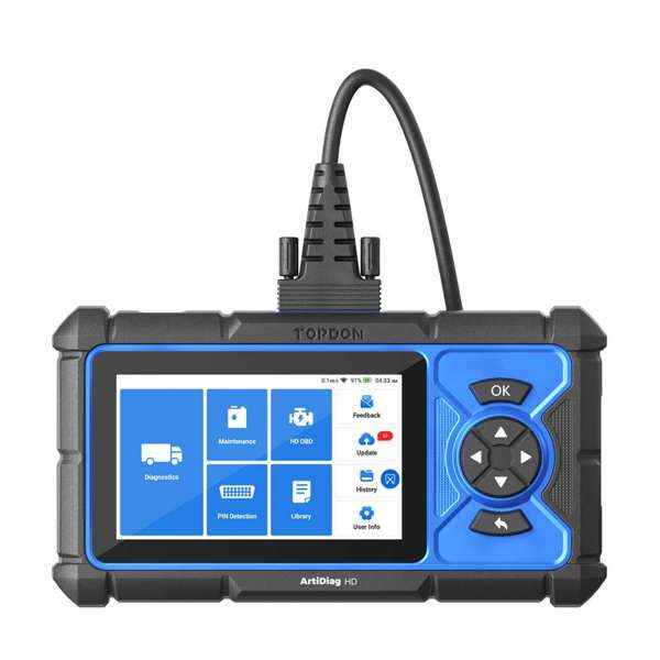 TOPDON 5" Heavy-Duty Scan Tool w/Service Functions