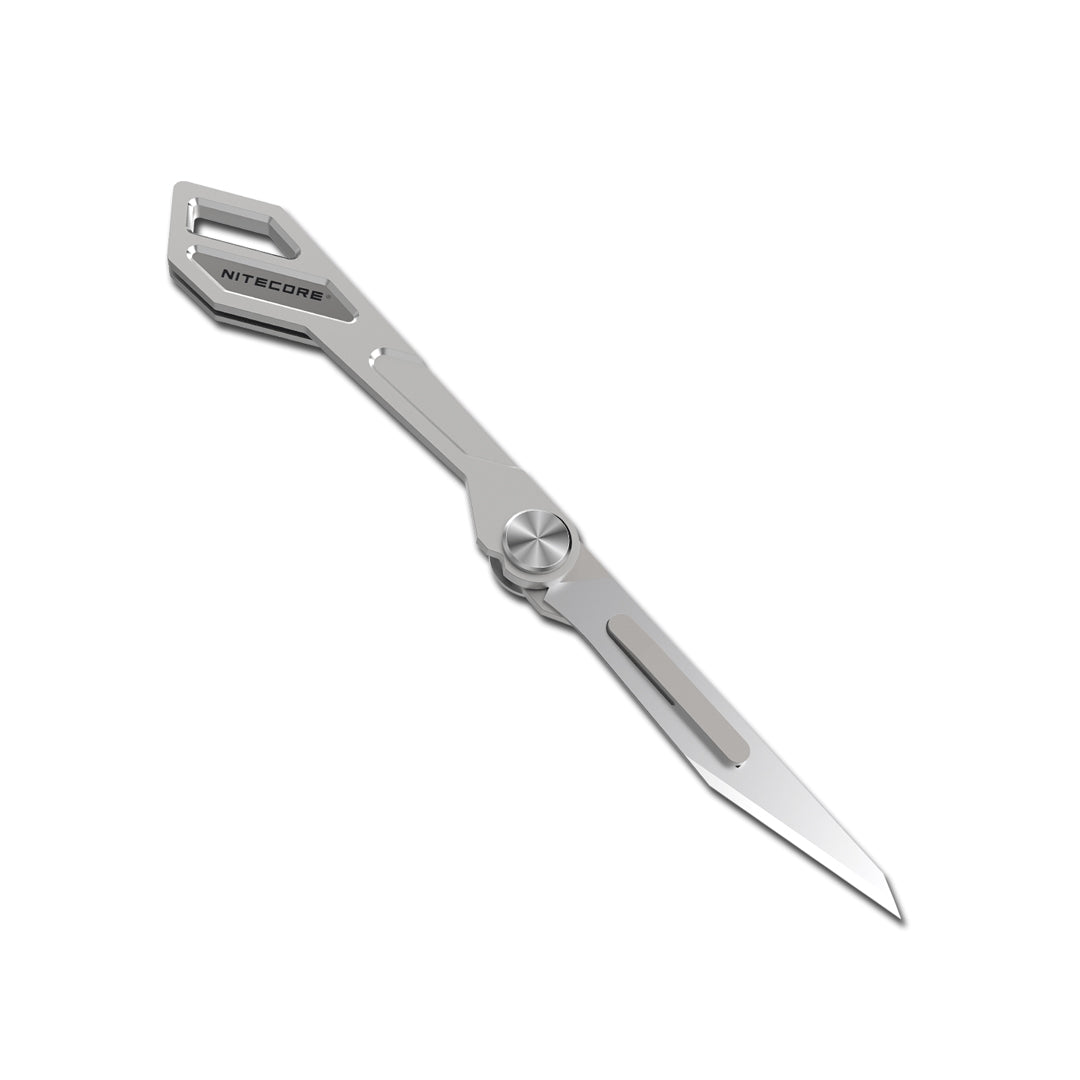 Nitecore NTK05 Titanium Folding Scalpel Keychain Knife