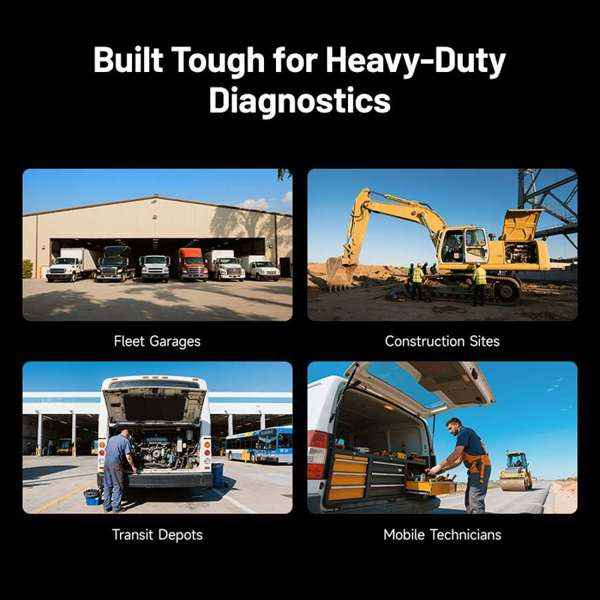 TOPDON 5" Heavy-Duty Scan Tool w/Service Functions
