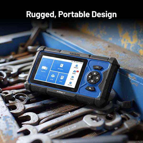 TOPDON 5" Heavy-Duty Scan Tool w/Service Functions