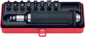1/2 Sq. Dr. Attack Driver Set     Rubber Grip 18 pieces