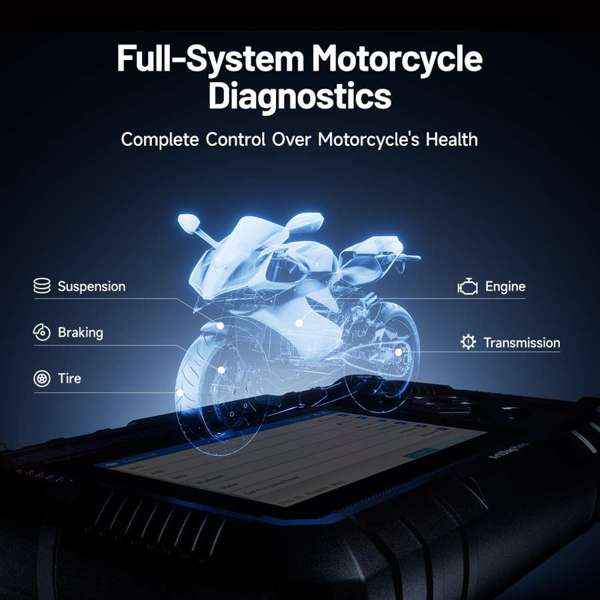 TOPDON 5 Inch Motorcycle Diagnostic Tool