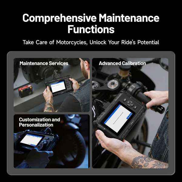 TOPDON 5 Inch Motorcycle Diagnostic Tool