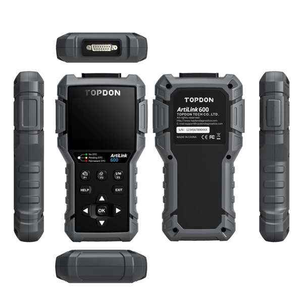 TOPDON Code Reader - ABS & SRS Active Tests & Live Data