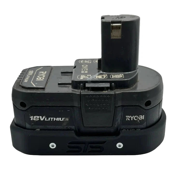 STS Auto Design RY18SL Magnetic Battery Cover for Ryobi PBP004/PBP005