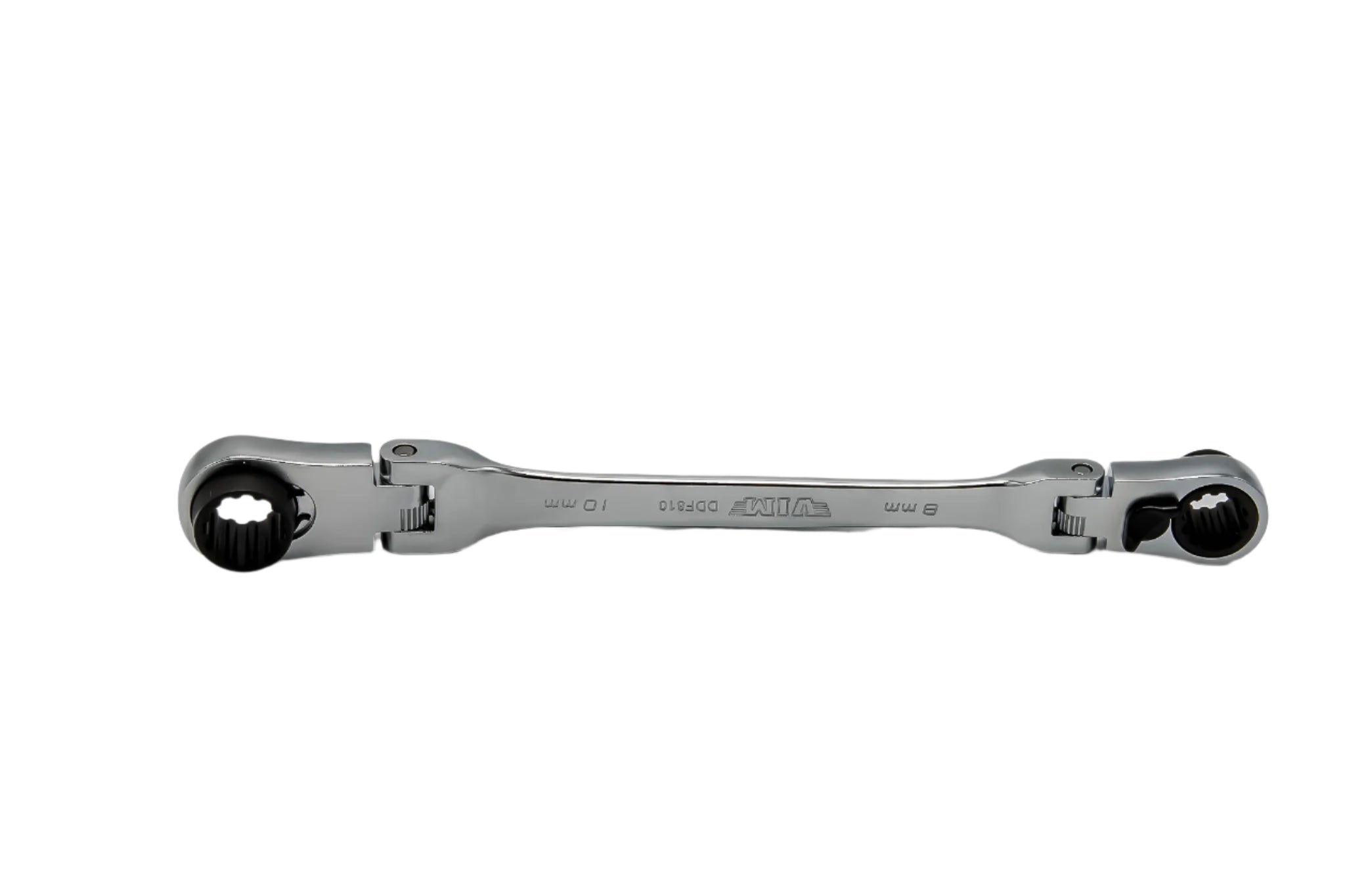 VIM Tools - 5 PC. DOUBLE DEEP SPLINE FLEX HEAD RATCHETING WRENCH SET - METRIC