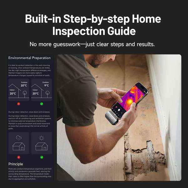 TOPDON Thermal Imaging Camera for iOS & Android Type-C Devices