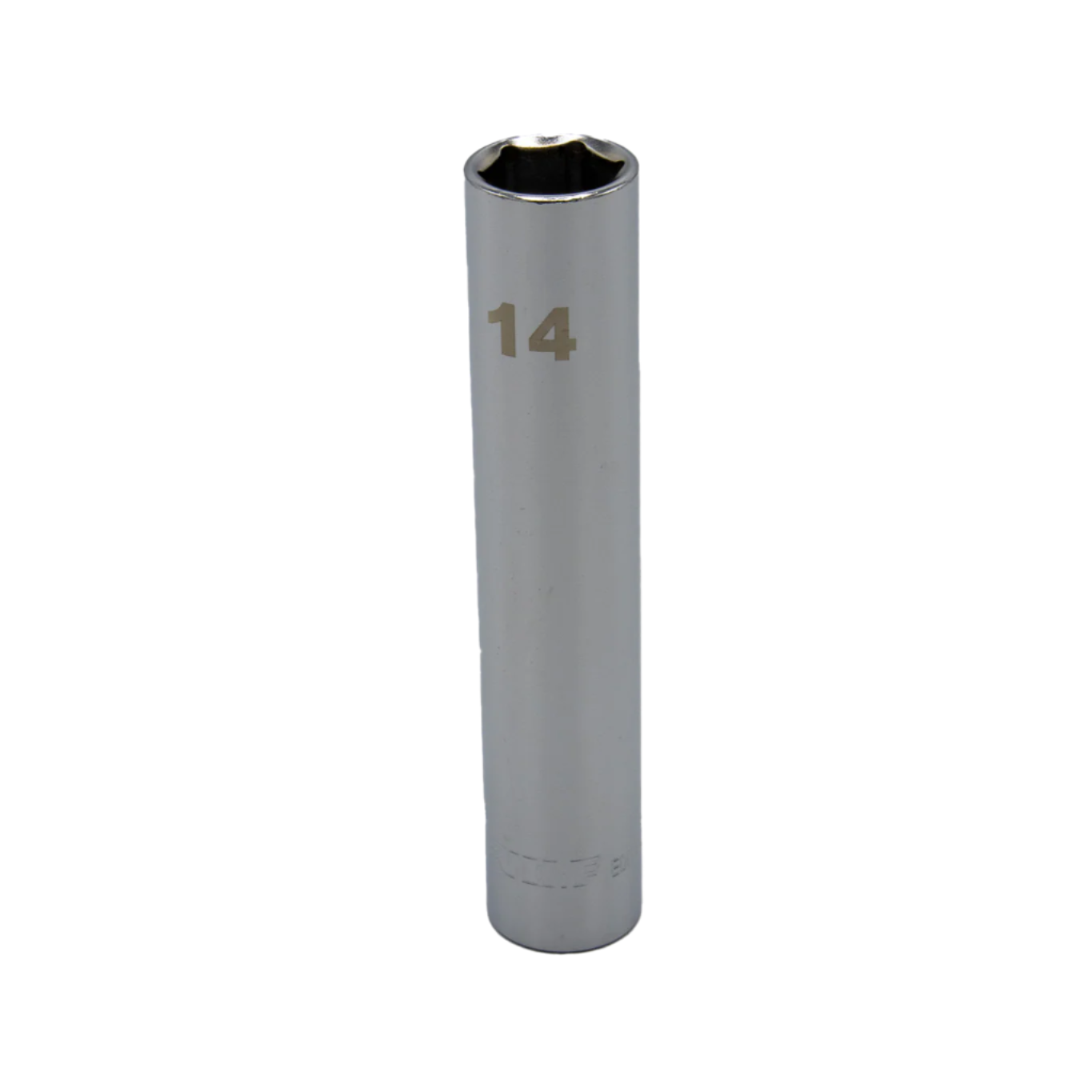 VIM Tools - Extra Deep Metric Socket, 1/4" Square Drive, Chrome (8mm–14mm)