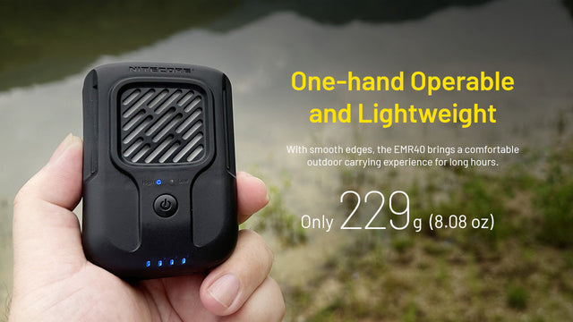 Nitecore EMR40 Portable Rechargeable Multipurpose Mosquito Repeller - Ridge Toolbox