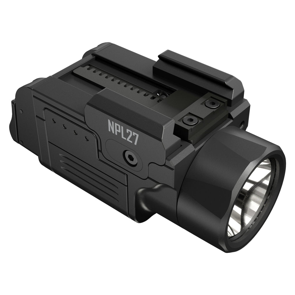 Nitecore NPL27 650 Lumen Rechargeable Long-Throw Compact Rail Mount Flashlight - Ridge Toolbox