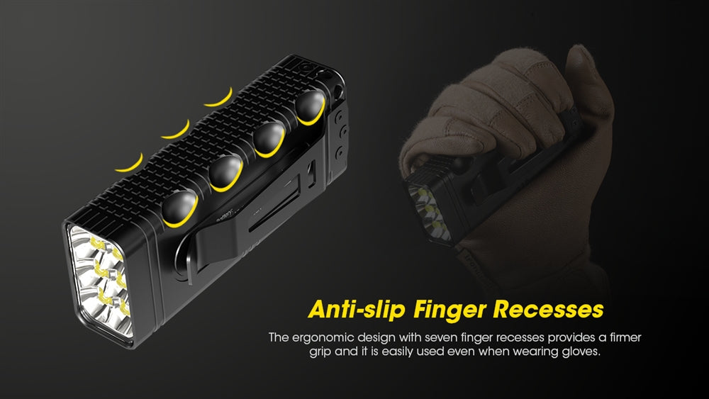 Nitecore TM12K 12,000 Lumen Rechargeable Flashlight