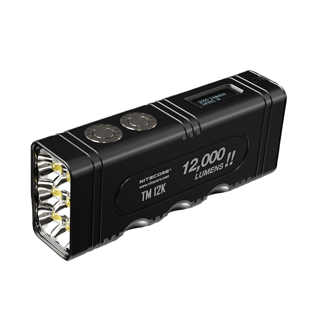 Nitecore TM12K 12,000 Lumen Rechargeable Flashlight