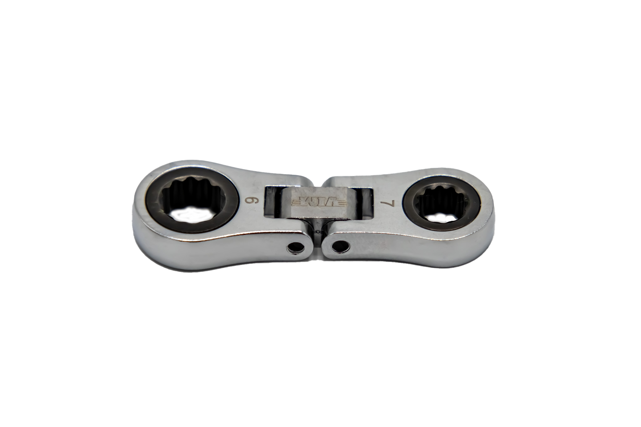 VIM Tools - 3 pc. Nano Flex Palm Ratcheting Wrench Set – Metric