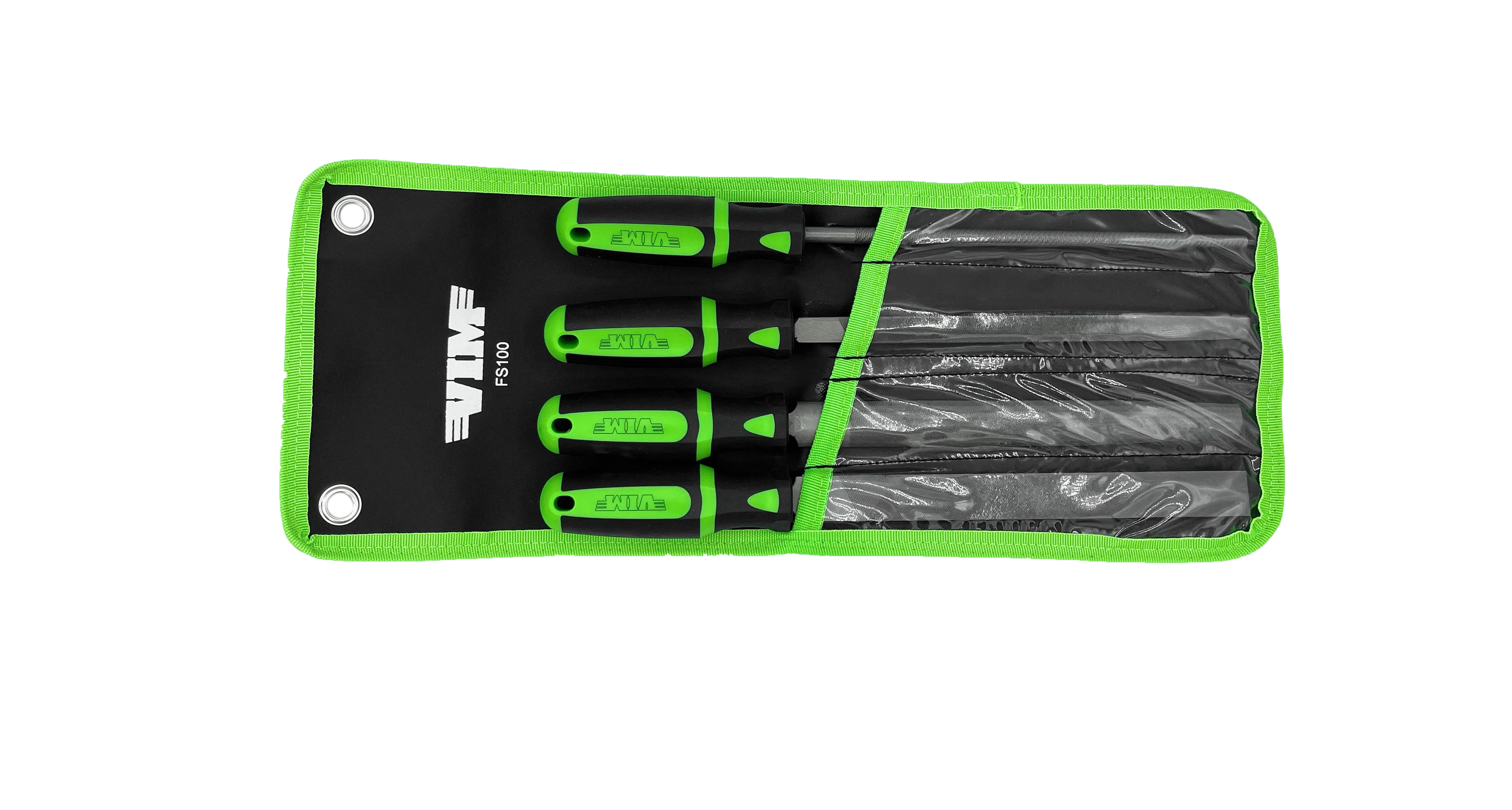 VIM Tools - 4 Piece File Set, 12″ OAL