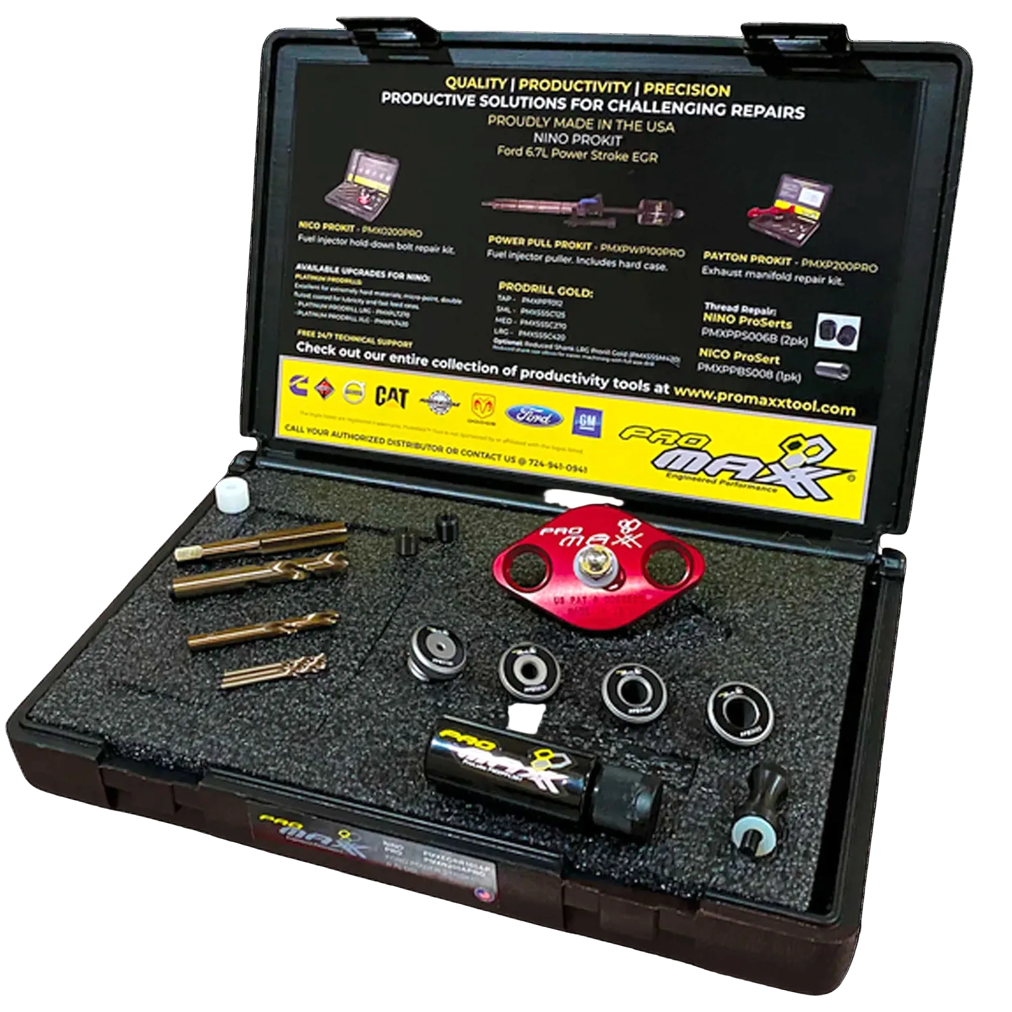 ProMAXX Tool Ford 6.7L EGR Tube 6mm Bolt Repair Kit