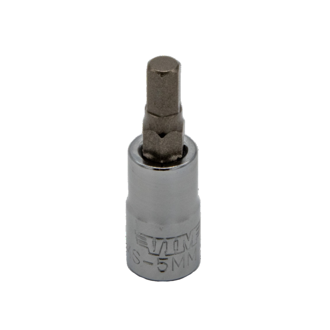 VIM Tools - Hex Bit, Satin Chrome 3/8” sq. dr. Bit Holder (3mm-9mm)