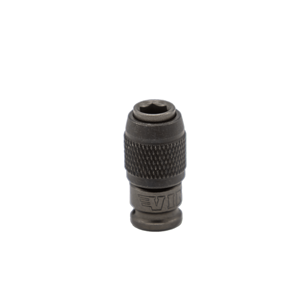 VIM Tools - 1/4″ Hex X 1/4″ Square Drive Bit Holder for Power Shank Bits