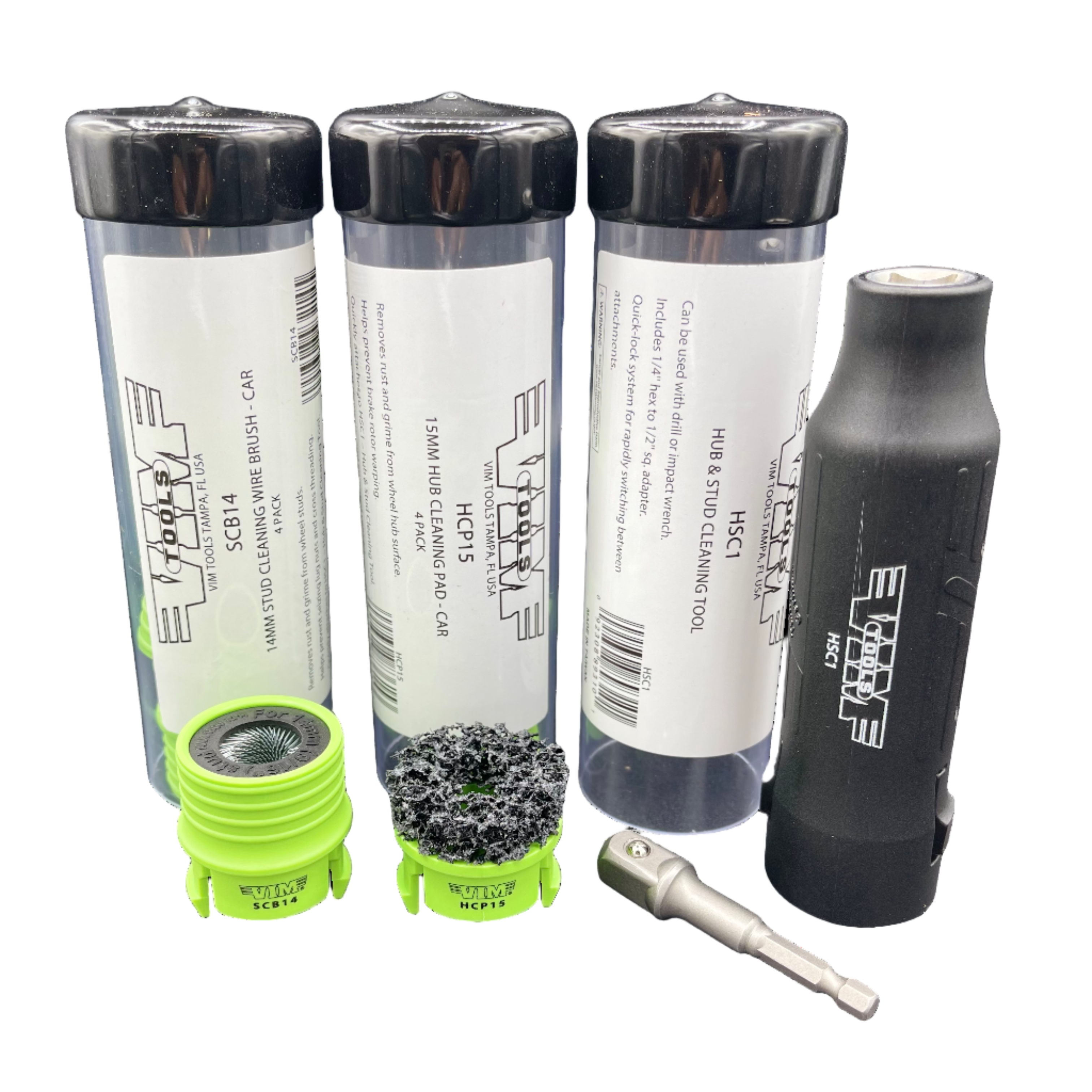VIM Tools - Hub and Stud Cleaning Kit - Car