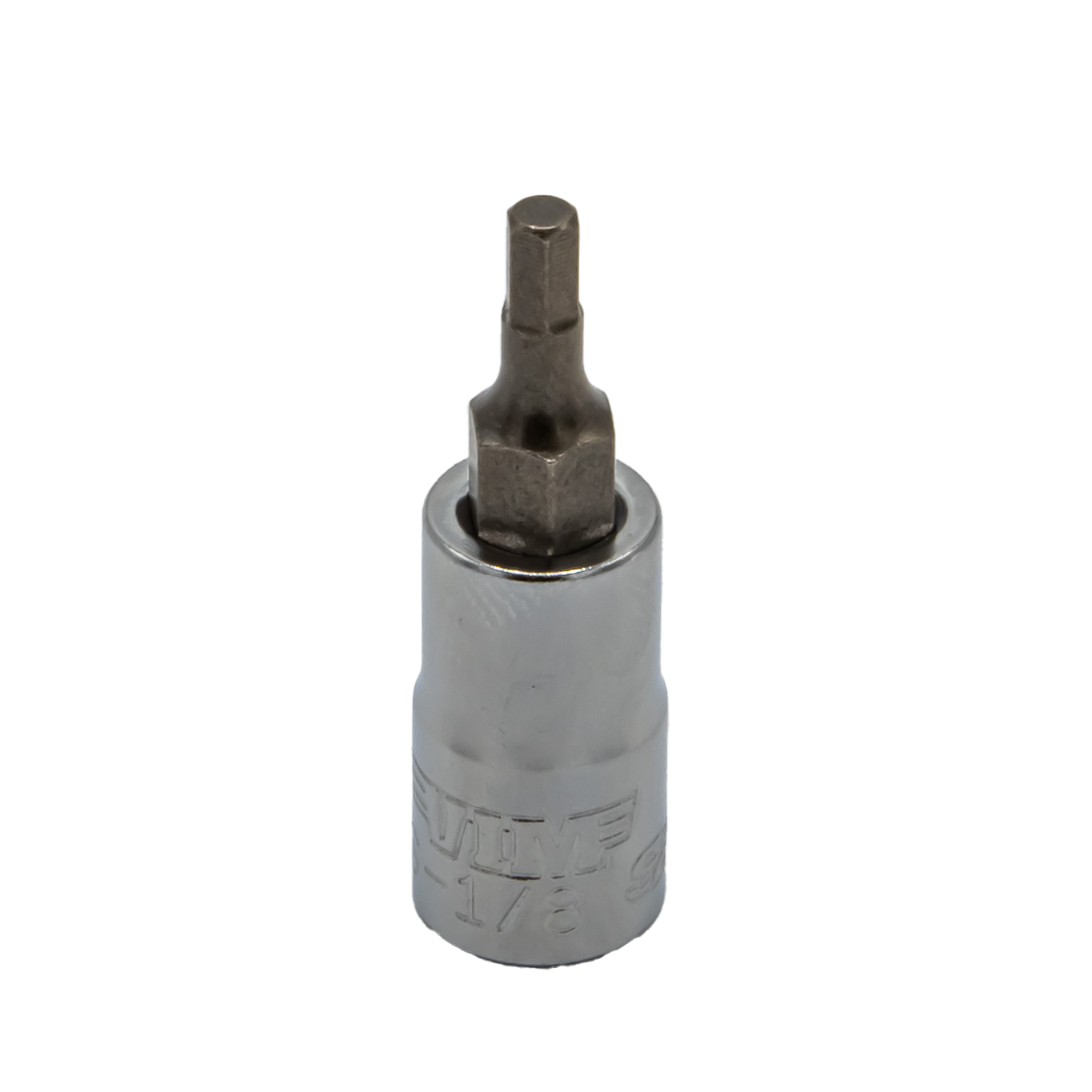 VIM Tools - Hex Bit Satin Chrome Bit Holders (1/2” - 9/64”)
