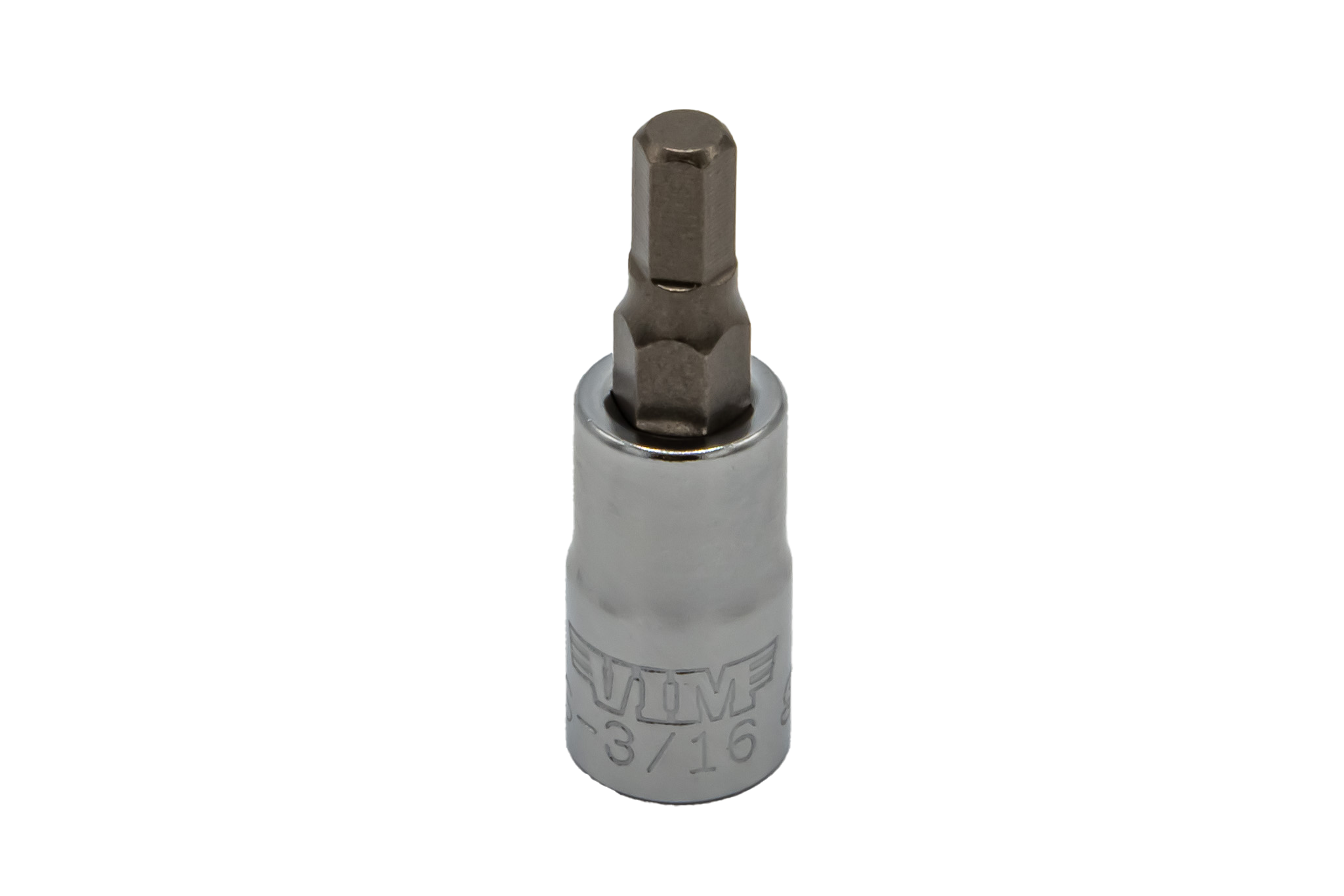 VIM Tools - Hex Bit Satin Chrome Bit Holders (1/2” - 9/64”)